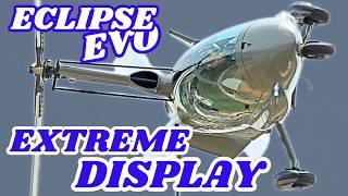 Ela Aviacion Eclipse EVO - EXTREME DISPLAY FLIGHT - COCKPIT VIEW - Flight&Fun 2024 - Pavullo Aifield