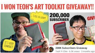 The Art Toolkit sent by Teoh Yi Chie !