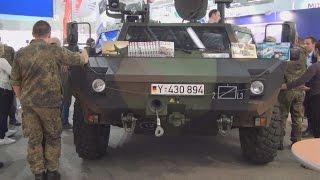 Mowag Spähpanzer Fennek Exterior and Interior in 3D