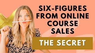 The 3-step system to online course marketing (what I did to go from $700 to $132k in sales!)