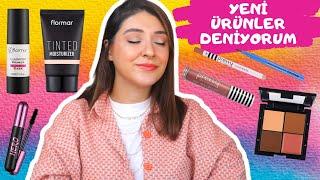 YENİ ÜRÜNLER DENİYORUM | FLORMAR ÜRÜNLERİYLE MAKYAJ (UYGUN FİYATLI) FLORMAR TİNTED #flormar #makyaj