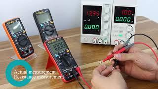 ANENG AN8008 Digital Multimeter 9999 Count Transistor True RMS Tester rm409b Auto Electrical Testers