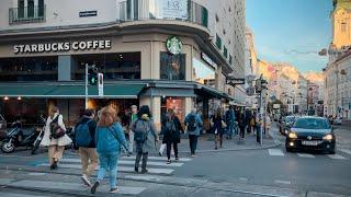 Vienna Walk at Wien Mitte, Landstrasse,  October 2022 | 4K HDR