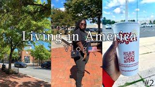 Living in America(Vlog 2): My second week || Trying Chipotle + etc