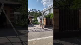 Навесы из поликарбоната Спецкаркас | Навес из поликарбоната на две машины