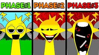 Phase 1 VS Phase 2 VS Phase 3 in Incredibox Sprunki Retake!