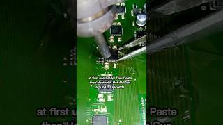 How to Desolder SMD Stepper Motor Driver IC with SMD Rework Soldering Station