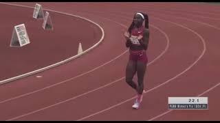 10.82s Tanisha Terry Wins the womens 100m final | Ed Murphey Classic 2022