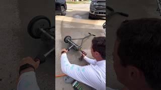 Backlapping a Manual Reel Mower