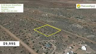 2.24 Acres Snowflake, Navajo County | Land for Sale in Arizona