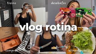 DAILY VLOG | rotina produtiva, trabalho CLT, desabafos, compra na vivara, academia, alimentação…