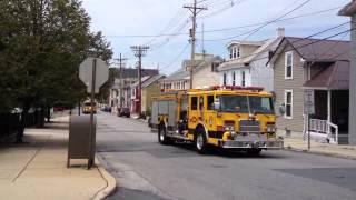 Chambersburg, PA. Engine 1-2 and Truck 1