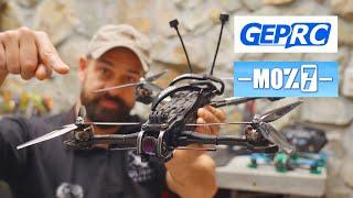 GEPRC Moz7, 7 inch long-range drone with Emax Eco II 2807 1300kv motors + M10 GPS setup