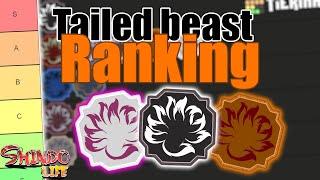 Shindo Life: Ranking Tail Beast Spirit Tier List + Rab