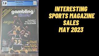 Interesting Sports Magazine Sales - May 2023