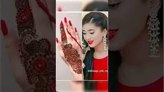 Shivangi joshi  mehendi design ##youtubeshorts ##yrkkh 