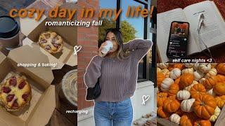 A FALL DAY IN MY LIFE! romanticizing fall, shopping, & self care night!