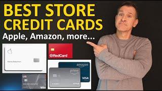 BEST Store Credit Cards - Apple Card, Amazon Visa, other retail cards worth the effort...