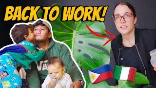 ITALIAN WIFE KO! BACK TO WORK NA! | PINOY ITALIAN FAMILY | THE NIAN FAM  