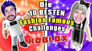 TOP 10 FASHION FAMOUS CHALLENGES | ROBLOX TOPMODEL mit Nina & Kaan *Neu*