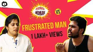 FRUSTRATED WOMAN Vs FRUSTRATED MAN | Frustrated Woman Telugu Comedy Web Series | Sunaina | Khelpedia