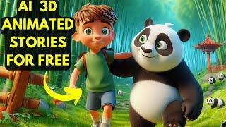 (HINDI)HOW TO MAKE 3D ANIMATED STORIES FOR FREE WITH AI|QUALITY & UNLIMITED