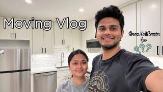 Moving out vlog: our first apartment after marriage, packing, journey to a new place ️