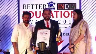 Better India Education Awards, 2018 - ISBM University