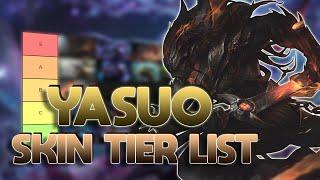 TIER LIST DAS SKINS DO YASUO (HASAGI)