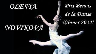 Olesya Novikova 2024 Winner of the Prix Benois de la Danse!