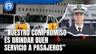 El problema del transporte en aeropuertos es a nivel nacional: contralmirante Rivera Parga