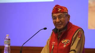 Peter MacDonald Sr., Navajo Code Talker, speech at Notre Dame