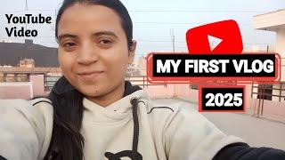 My First Vlog 2025 || My First Vlog On YouTube || Nisha Singh || NS01