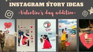 5 Creative  Valentine's Day Instagram story ideas  2022 || Instagram story for couple️