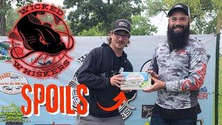 WICKED Whiskers Harlan County Lake Catfish Tournament (Josh Pig Patrol Sighting)