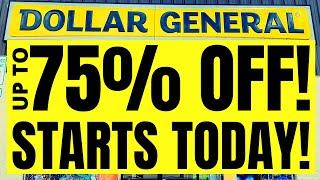 75% OFF!! | 3-DAY BOGO SALE!! | DOLLAR GENERAL | 9/14-9/16