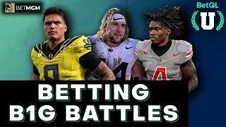 Betting #CollegeFootball Week 10, #B1G Battles, Playoff Rankings Upcoming, #Heisman Update, #BetQLU