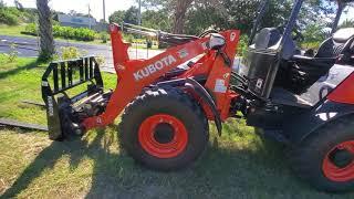 New machine Kubota r530