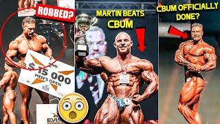 CBUM Loses & Officially Retires! WAS HE ROBBED? Prague Pro 2024 Mens Open Results