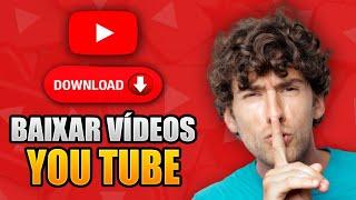 COMO BAIXAR VÍDEOS DO YOU TUBE NO PC! Atualizado 2024.