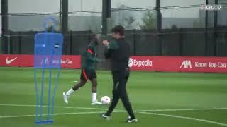 Naby keita's world-class goal in training