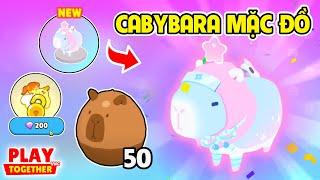 PLAY TOGETHER | BEDY NHẬN PET CAPYBARA MỚI MẶC ĐỒ VÀ MỞ KHÓA CHẾ ĐỘ CƯỠI