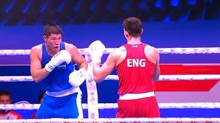 Quarterfinals (92kg) WILLIAMS Lewis (ENG) vs  SAYDRAKHIMOV Madiyar (UZB) | AIBA WCHs 2021