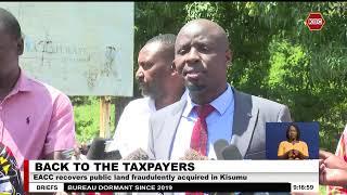 EACC recovers public land fraudulently acquired in Kisumu