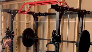 Power Cage, 1200lbs Capacity Power Rack  Review, The Perfect Power Cage Squat Rack