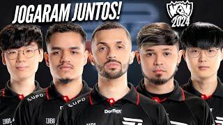 PAIN COMEÇA o BOOTCAMP PARA o WORLDS 2024 - WIZER, CARIOK, DYNQUEDO, TITAN e KURI