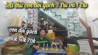 riew con đội gạch 3 trụ màu vàng màu trắng và 1 trụ #451