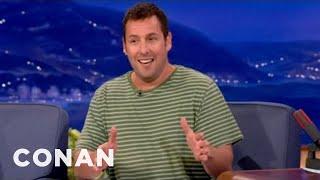 Adam Sandler Really Wants To See Shaq's Junk | CONAN on TBS