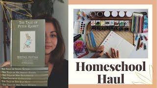 HOMESCHOOL EDUCATIONAL HAUL I Art Supplies, Books, Curriculum