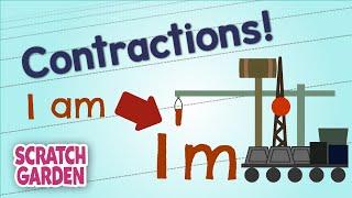 Contractions! | English Grammar Practice | Scratch Garden